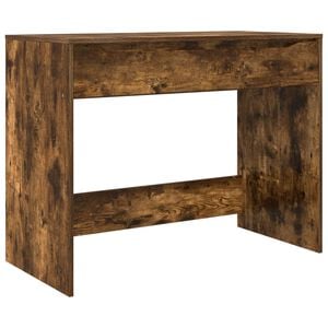 vidaXL Schreibtisch mit Schublade R&auml;uchereiche 100 x 50 x 78 cm