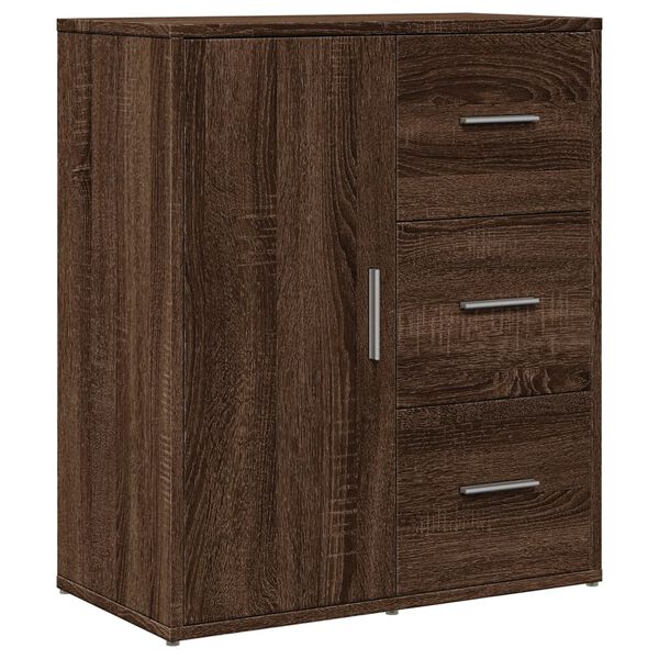 vidaXL Sideboard Braun Eiche-Optik 60x31x70 cm Holzwerkstoff