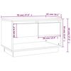 vidaXL TV-Schrank Wei&szlig; 70x41x44 cm Holzwerkstoff