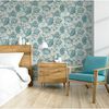 DUTCH WALLCOVERINGS Tapete Krisha Wei&szlig; und Blau