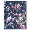 Descanso Tagesdecke SARENZA 130x160 cm Petrolblau