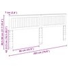 vidaXL Kopfteil Sonoma-Eiche 200 cm Holzwerkstoff