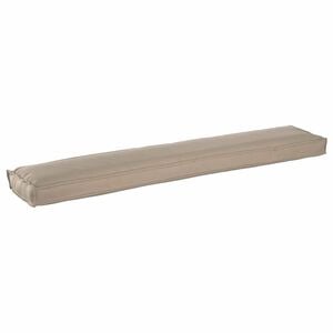 vidaXL Palettenkissen Oxford-Stoff Taupe 200 x 40 x 8 cm