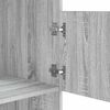 vidaXL W&auml;scheschrank Graues Sonoma 50 x 68 x 162 cm Holzwerkstoff