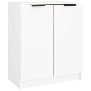 vidaXL Schuhschrank Wei&szlig; 59x35x70 cm Holzwerkstoff