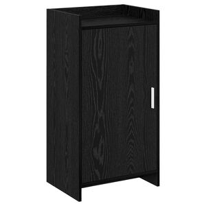 vidaXL Schuhschrank Schwarze Eiche 48 x 36 x 92 cm Holzwerkstoff