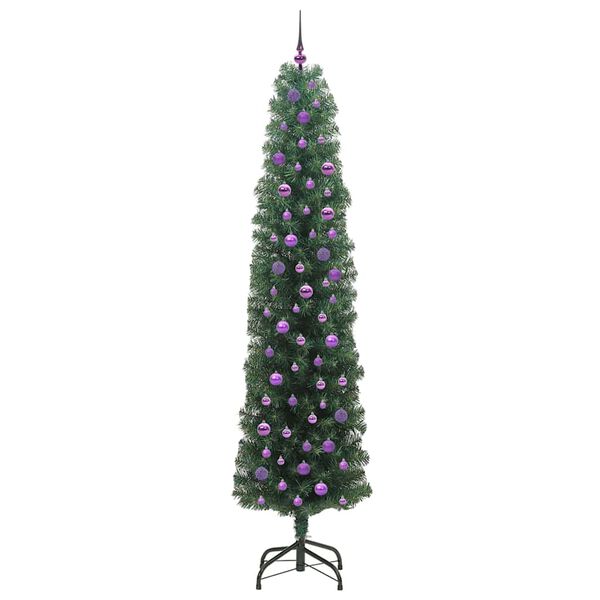 vidaXL K&uuml;nstlicher Weihnachtsbaum mit 300 LEDs mit St&auml;nder Gr&uuml;n 240 cm