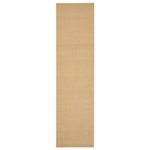 vidaXL Teppich Natur Sisal 66x250 cm