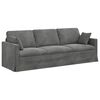 vidaXL Sofa Dunkelgrau 228 x 78 x 80 cm Samt