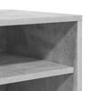 vidaXL Schuhschrank Betongrau 60x35x70 cm Holzwerkstoff
