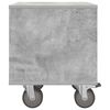 vidaXL Nachttisch Beton Grau 40,5 x 40 x 48 cm Holzwerkstoff