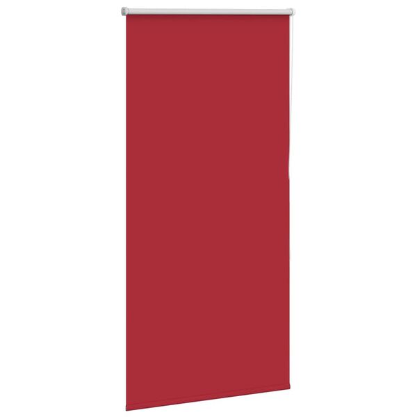 vidaXL Verdunkelungsrollo Rot 80x175 cm Stoffbreite 75,7 cm Polyester