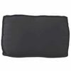 vidaXL Palettenkissenset 2 pcs Schwarz Oxford-Stoff