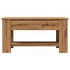 vidaXL Couchtisch Artisan-Eiche 101x49x52 cm Holzwerkstoff