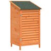 vidaXL Garten Shed Braun 59 x 56 x 113,5 cm Massivholz aus Fichte