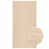 vidaXL Teppich ZIZUR Beige 80x150 cm Jute-Optik Indoor und Outdoor