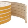 vidaXL Selbstklebende Fensterdichtung Wei&szlig; 8 x 3 mm 50 m