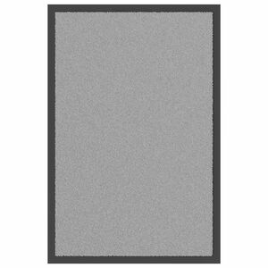 vidaXL Fu&szlig;matte Grau 40x60 cm