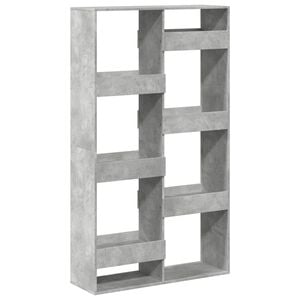 vidaXL Raumteiler Betongrau 100x33x175 cm Holzwerkstoff