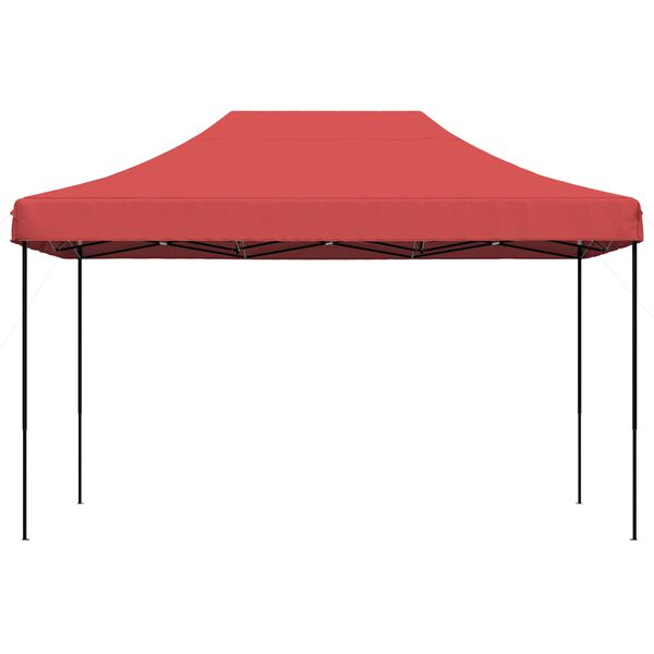 vidaXL Partyzelt Faltbar Pop-Up Burgunderrot 440x292x315 cm