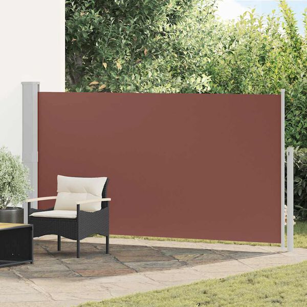 vidaXL Ausziehbare Seitenmarkise 170&times;300 cm Braun