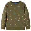 Kinder-Sweatshirt Khaki 116