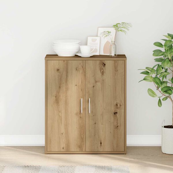 vidaXL Sideboard Artisan Eiche 60x31x70 cm Holzwerkstoff