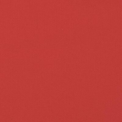 vidaXL Gartenbank-Auflage Rot 200x50x7 cm Oxford-Gewebe