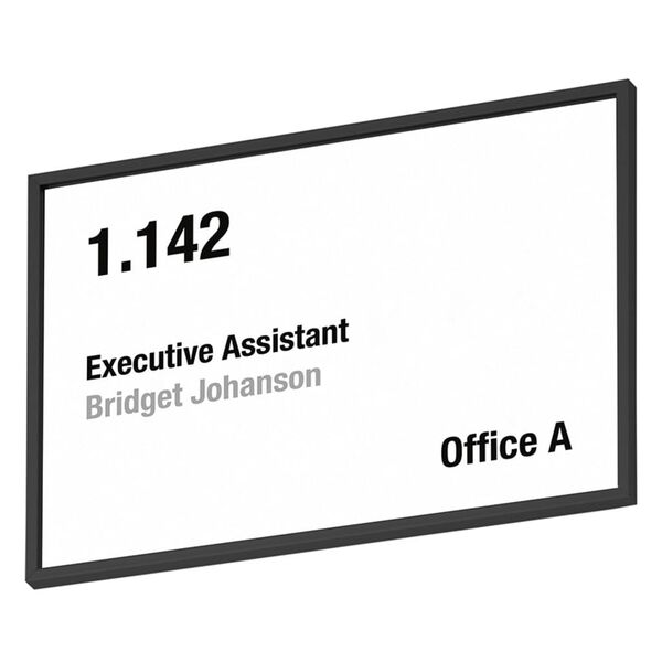 MOEDEL T&uuml;rschild A6 Schwarz