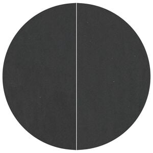 vidaXL Bodenfolie f&uuml;r Pools &Oslash; 244 cm (2 mm) Rund Vliesstoff Schwarz