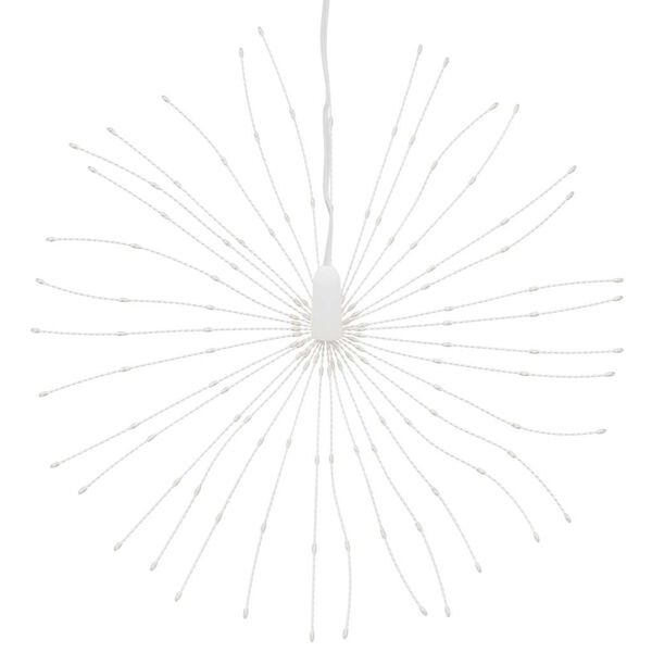 vidaXL Weihnachtsbeleuchtung Feuerwerk 140 LEDs Warmweiß 17 cm
