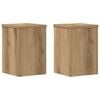 vidaXL Pflanzenst&auml;nder 2 Stk. Artisan-Eiche 20x20x30 cm Holzwerkstoff