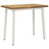 vidaXL Quadratischer Esstisch 110 x 55 x 75 cm Massivholz Akazie