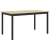 vidaXL Esstische 140 x 80 x 75 cm METALL