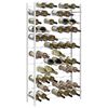 vidaXL Weinregal f&uuml;r 72 Flaschen Wei&szlig; Metall