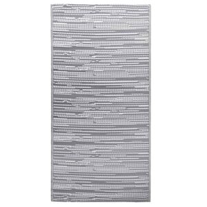 vidaXL Outdoor-Teppich ARAKIL Grau 120x180 cm PP