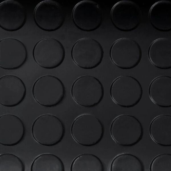 vidaXL Bodenmatte Rutschfest Gummi 1,5x4 m 3 mm Punktmuster