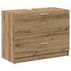 vidaXL Badezimmerschrank Artisan-Eiche 78 x 37 x 59 cm Holzwerkstoff