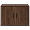 vidaXL Garagen-Wandschrank Braun Eichen-Optik Holzwerkstoff