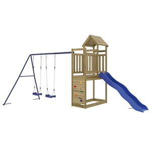 vidaXL Spielturm Impr&auml;gniertes Kiefernholz