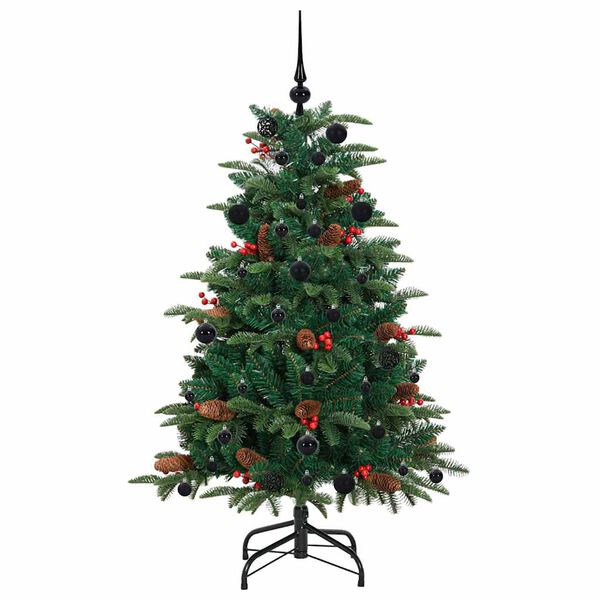 vidaXL K&uuml;nstlicher Weihnachtsbaum mit 150 LEDs mit St&auml;nder Gr&uuml;n 150 cm