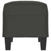 vidaXL Sitzbank Dunkelgrau 70x35x41 cm Mikrofasergewebe