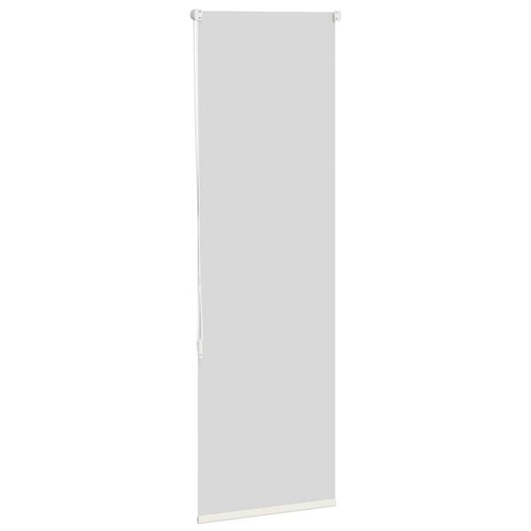 vidaXL Verdunkelungsrollo Cremewei&szlig; 60x130cm Stoffbreite 55,7 cm