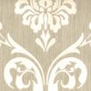 DUTCH WALLCOVERINGS Tapete Ornament-Muster Braun und Wei&szlig; 13110-30
