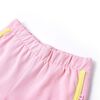 Kindershorts mit Besatz Knallrosa 92