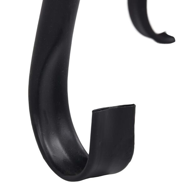 vidaXL Feuertisch Mosaik Keramik Schwarz und Weiß 68 cm