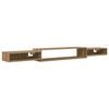 vidaXL Wandmontierter TV-Schrank Wandhalterung Artisan-Eiche