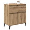 vidaXL Sideboard Artisan-Eiche 60 x 35 x 70 cm Verbundholz und Eisen