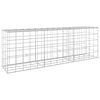 vidaXL Gabion mit 5 mm Draht und 10x10 cm Masche 150x30x50 cm