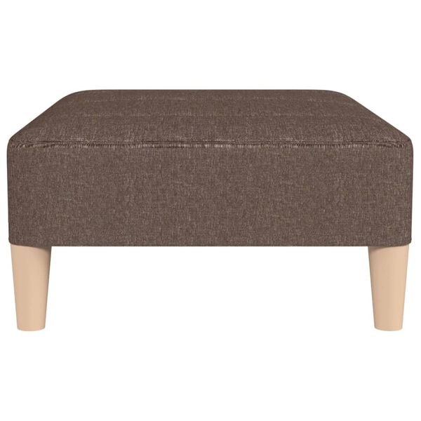 vidaXL Fu&szlig;hocker Taupe 78x56x32 cm Stoff